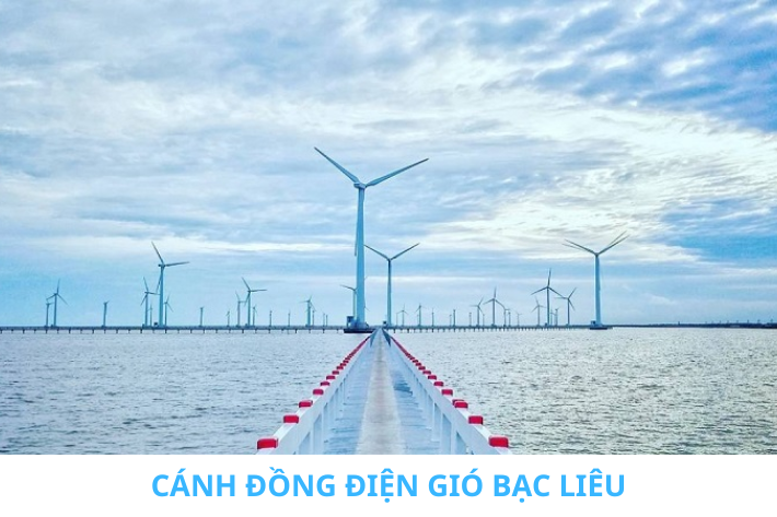 CÁNH ĐỒNG ĐIỆN GIÓ BẠC LIÊU